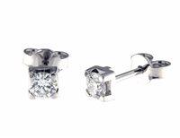 Orecchini Gazzola Gioielli Punto Luce  in Oro bianco Diamante 0.31 Ct DOROR031-SS G SI - DOROR031-SS 0.09 G SI